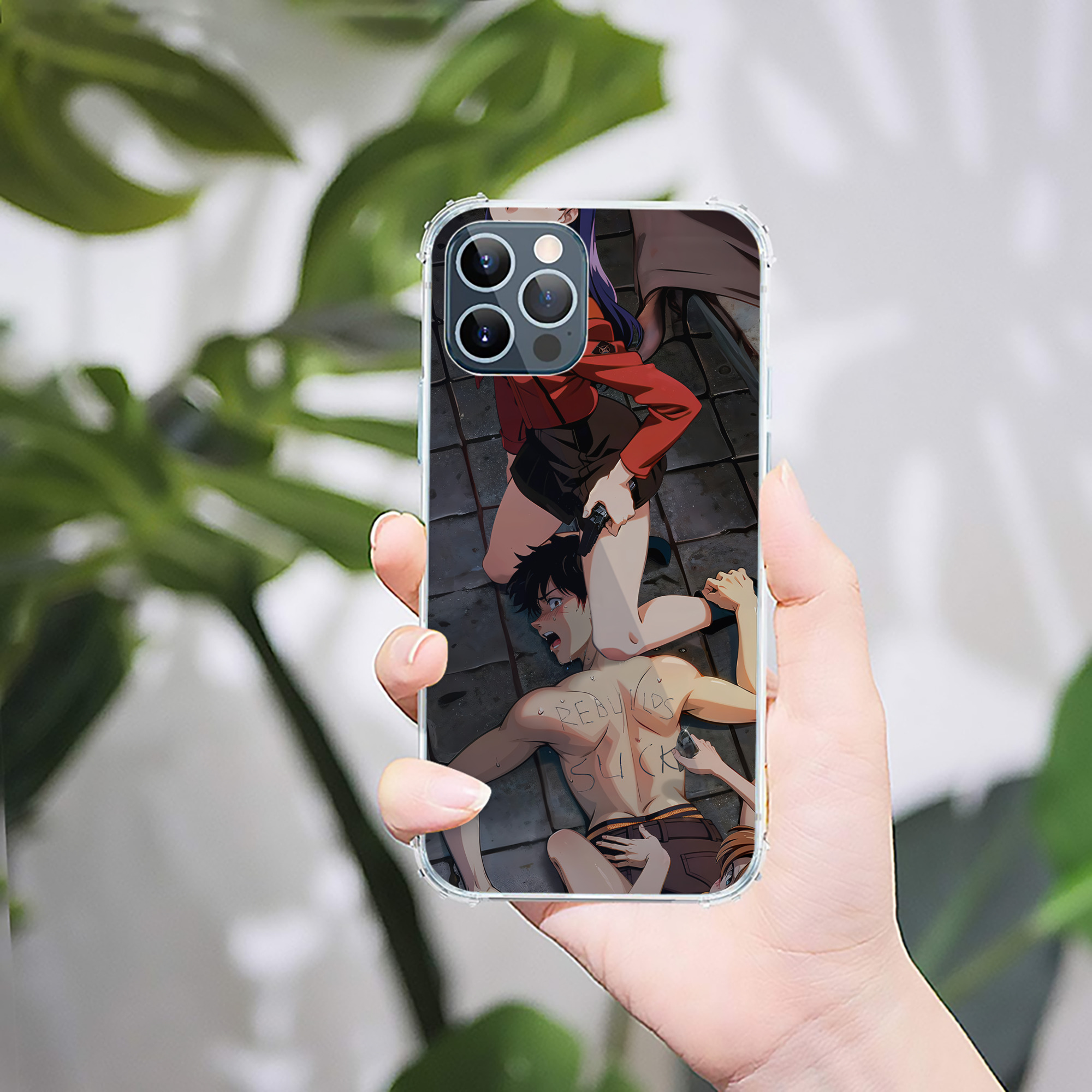 （画像用） EVA 新世紀エヴァンゲリオン 【iPhone 12シリーズ対応】透明スマホケース（クリアソフトケース）